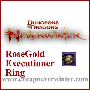 Picture of Rosegold Executioner Ring